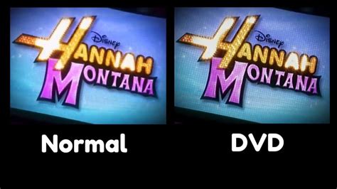 Hannah Montana Theme Song Comparison Season 3 DVD HD YouTube