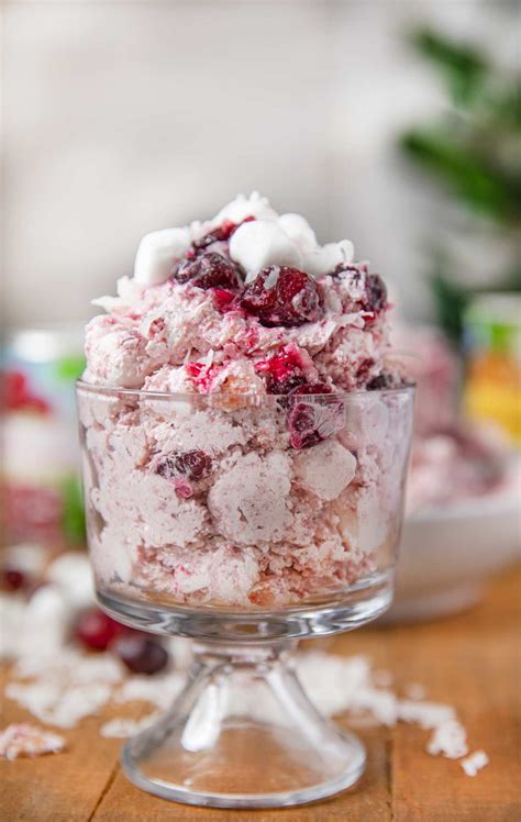 Creamy Cranberry Salad Is A Easy Old Fashioned Holiday Recipe With