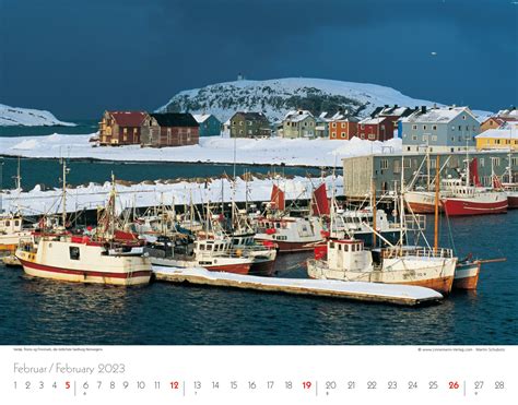 Calendar Norway Wall Calendars Town Countries And Nature