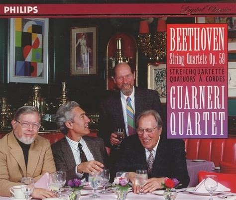 Guarneri Quartet Beethoven String Quartets Op 59 Import Edition