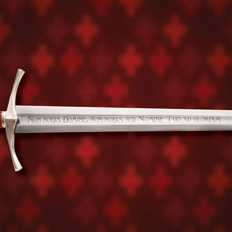 The Accolade Sword Of The Knights Templar Medieval Replicas