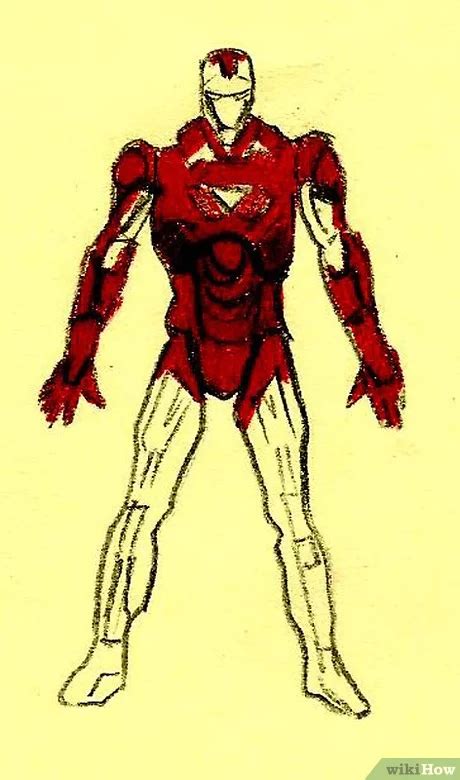 Detail Sketsa Gambar Iron Man Koleksi Nomer 41