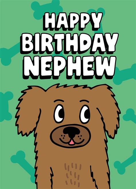 Happy Birthday Nephew Card Scribbler