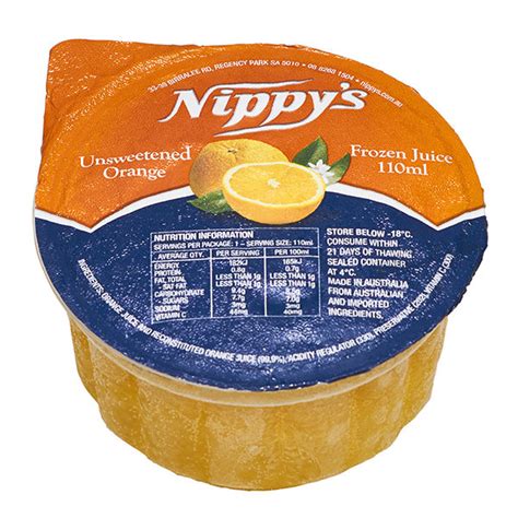 Orange Frozen Cup Nippys