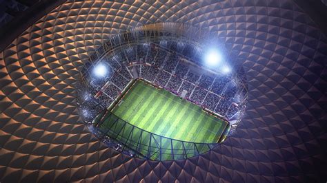 Foster Partners Designs Golden Stadium For Qatar World Cup Final