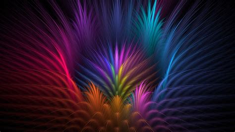 Digital Art Abstract Colorful Cgi Symmetry Wallpapers Hd Desktop