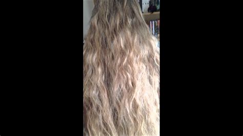 Natural Hair After Fishtail Braid Youtube