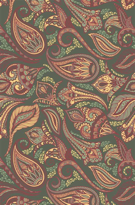 Brown Paisley Wallpapers Top Free Brown Paisley Backgrounds