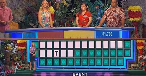 Wheel Of Fortune Contestant Solves Puzzle With One Letter Wheel Of Fortune The Incredibles