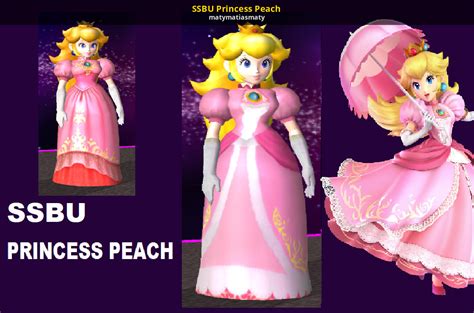 Ssbu Princess Peach Super Smash Bros Melee Skin Mods