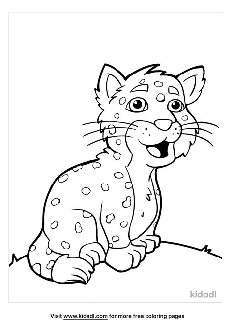 Free Jaguar Coloring Page Coloring Page Printables Kidadl