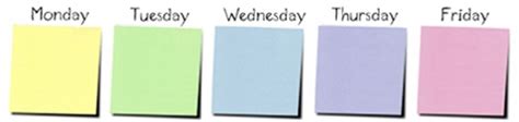 Monday Through Friday Calendar Template Great Printable Calendars
