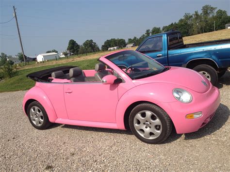 Pin By Ashlyn On Cars Pink Convertible Volkswagen Beetle Barbie Car