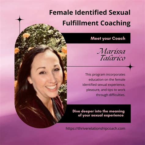 Female Identified Sexual Fulfillment Coaching Course Thrive Relationship Coach Of Vancouver