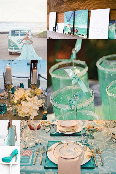 41 Best Peach And Aqua Wedding Theme Images On Pinterest Dream