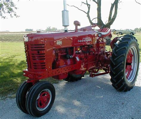 Restored Farmall 400 Tractor With Factor Power Steering For Sale