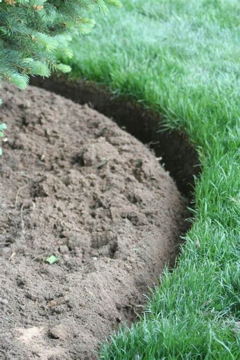 I use plastic edging anytime i'm creating a bed that i trust is perfect the first time, and install a lot of it when i'm out doing residential garden installations. Trench Edging | Garden Edging Ideas | DIYMorning.com ...