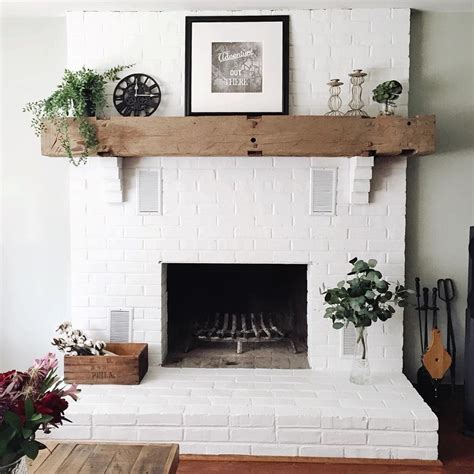 Want To Modernize Your Brick Fireplace Paint It Farmington Hills Inn