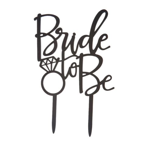 Bride To Be Cupcake Toppers Printable