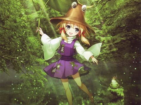 Fondos De Pantalla Bosque Rubia Anime Sombrero Verde Selva Ropa