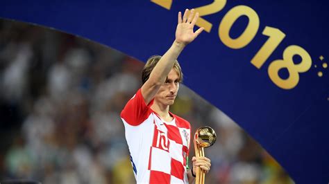 Luka Modric Wins World Cup Golden Ball Tnt Sports