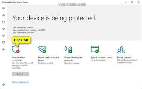 Turn On Or Off Real Time Protection For Microsoft Defender Antivirus