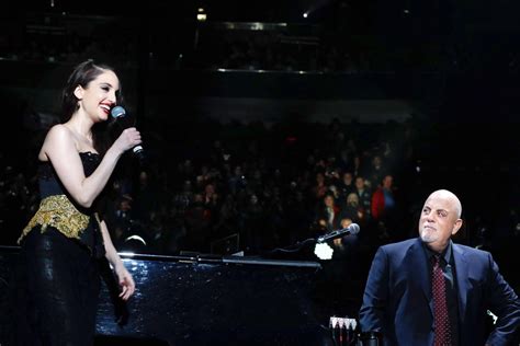 Billy Joels Daughters Della Rose 3 And Alexa Ray 32 Join Him On Stage At Msg Show