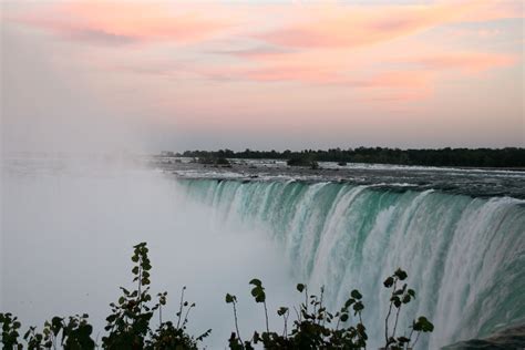 Sunset Niagara Falls Ontario Photo L Thomson Niagara Falls Trip