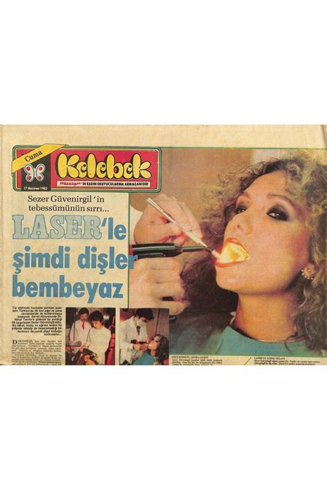 Gökçe Koleksiyon Hürriyet Gazetesi Kelebek Eki 17 Haziran 1983 Zümra