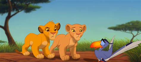Lion King 1994 Right Around When Zazu Talks About Simba And Nala