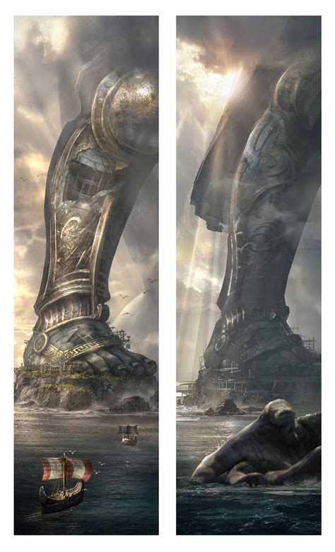 God Of War Ascension Concept Art By Cliff Childs