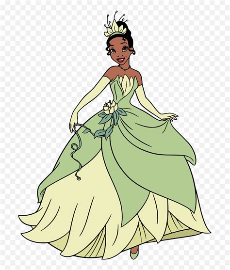 The Princess And Frog Clip Art Disney The Princess And The Frog Clipart Png Princess Tiana Png
