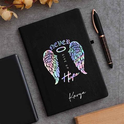 Customized Notebook Never Give Up Hope Homafy