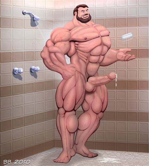 Rule Boy Bara Bb Artist Bluto Cum Facial Hair Human Male Male Only Muscle Nude Penis