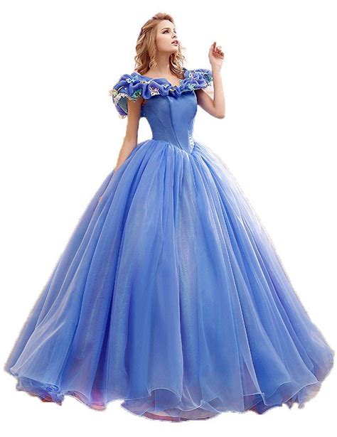 Cinderella Live Action Movie Costumes For Adults Princess Prom