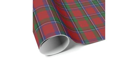 Traditional Sinclair Tartan Plaid Wrapping Paper Zazzle