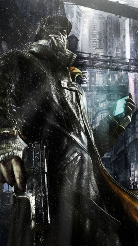 Wallpaper Id 483881 Video Game Watch Dogs Phone Wallpaper Aiden
