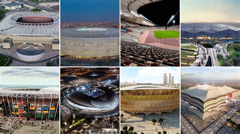Los Estadios Que AlbergarÁn El FÚtbol Del Mundial De Qatar 2022