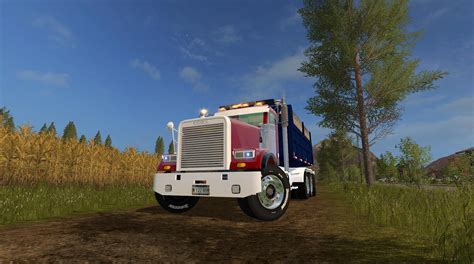 Freightliner Fld12064sd Dump Truck V10 Fs17 Farming Simulator 17 Mod