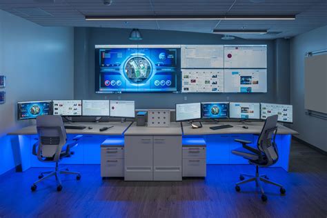 Security Operations Center Design Home Office Setup Security Room