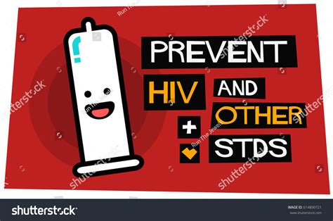 Prevent Hiv Other Stds Sexual Health Stock Vector 614890721 Shutterstock