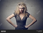 Angry Blonde Woman Image & Photo (Free Trial) | Bigstock