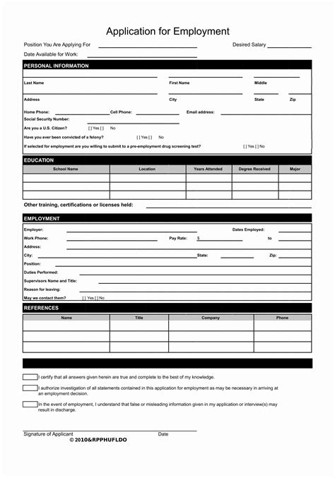 Job application letter templates can help you if making a job application letter seems hard for you. 30 Job Application form Sample format in 2020 | Employment application, Job application form ...