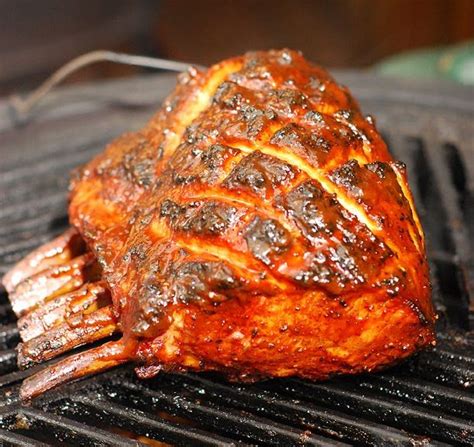 Easy pork roast recipe (oven). Bone In Pork Roast on the Grill | Pork rib roast, Bone in pork roast, Pork roast recipes