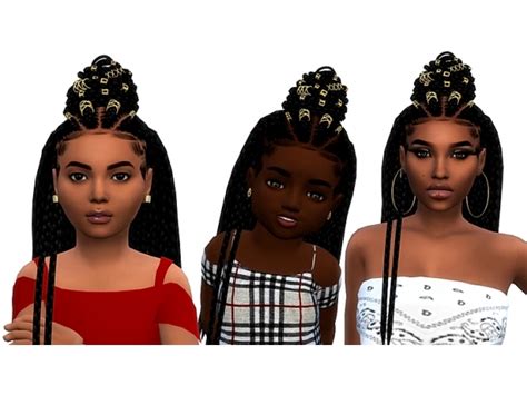 Brandy Hair Xxblacksims The Sims 4 Download Simsdomination