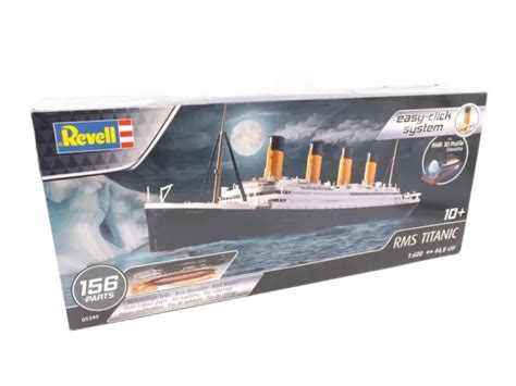 REVELL 05599 RMS Titanic Inkl 3D Diorama Schiff Modell Bausatz 1 600