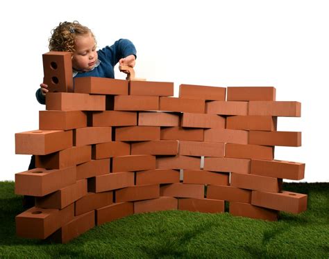 50 Piece Giant Life Size Bricks