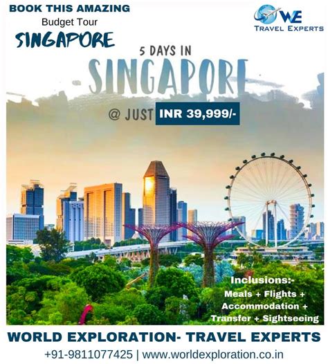 Singapore Is A Must Visit Holiday Destination With An Excess Of