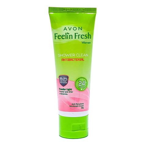 Avon Feelin Fresh Anti Perspirant Deodorant Cream Powder Light Lazada Ph