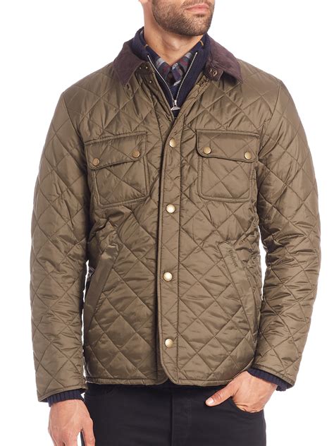 Barbour Tinford Quilted Jacket In Green For Men Lyst